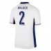 England Kyle Walker #2 Hjemmedrakt EM 2024 Kortermet